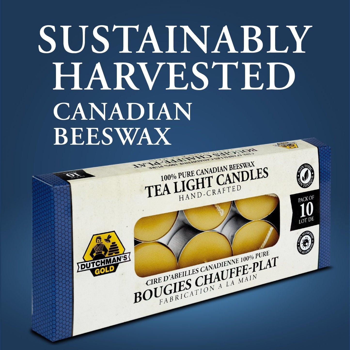 Beeswax Tea Lights
