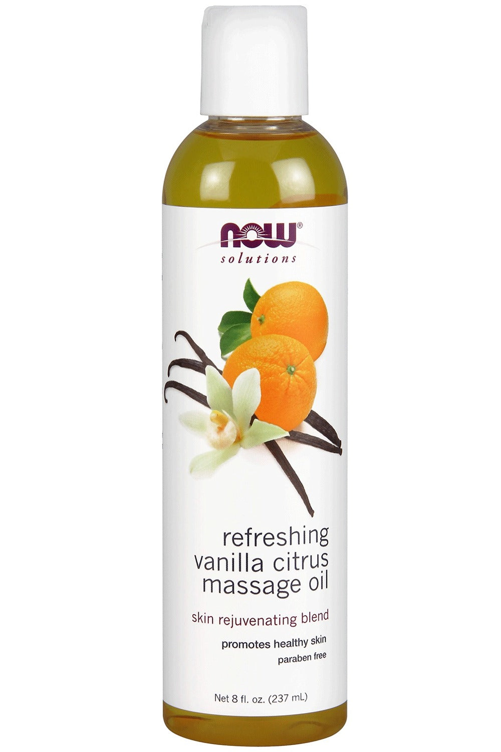 NOW Vanilla Citrus Massage Oil (237 ml)