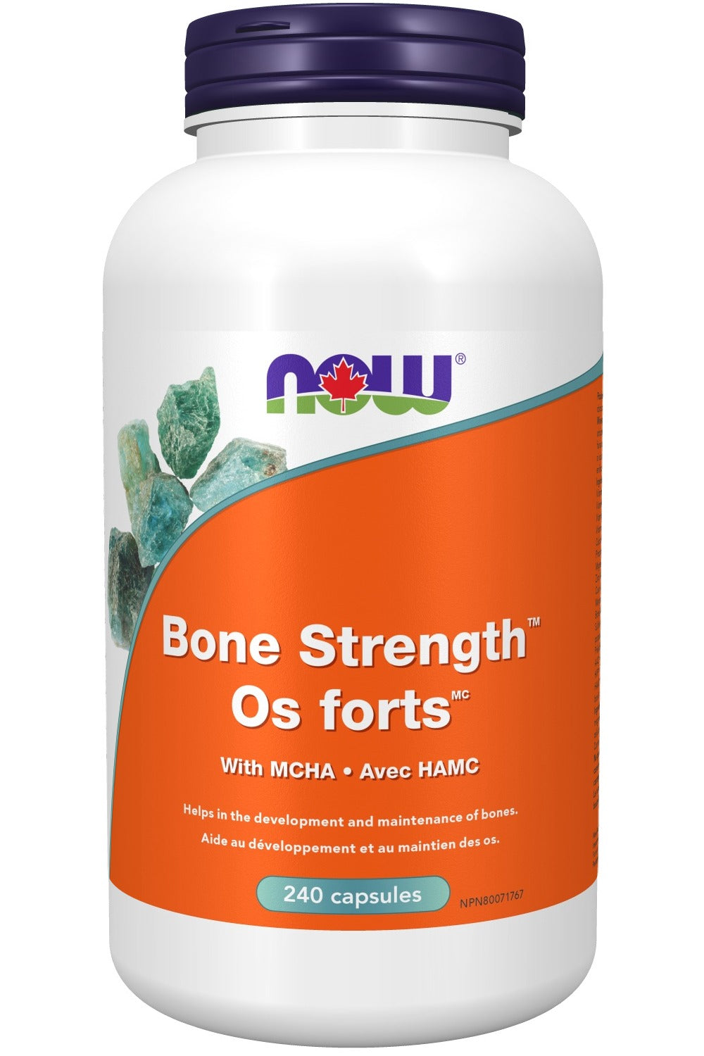 NOW Bone Strength (with MCHA 240 caps)