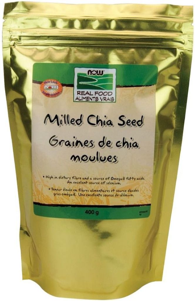 NOW Milled Chia Seeds (400 gr)
