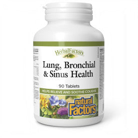 HerbalFactors - Lung, Bronchial & Sinus Health (90 tabs)