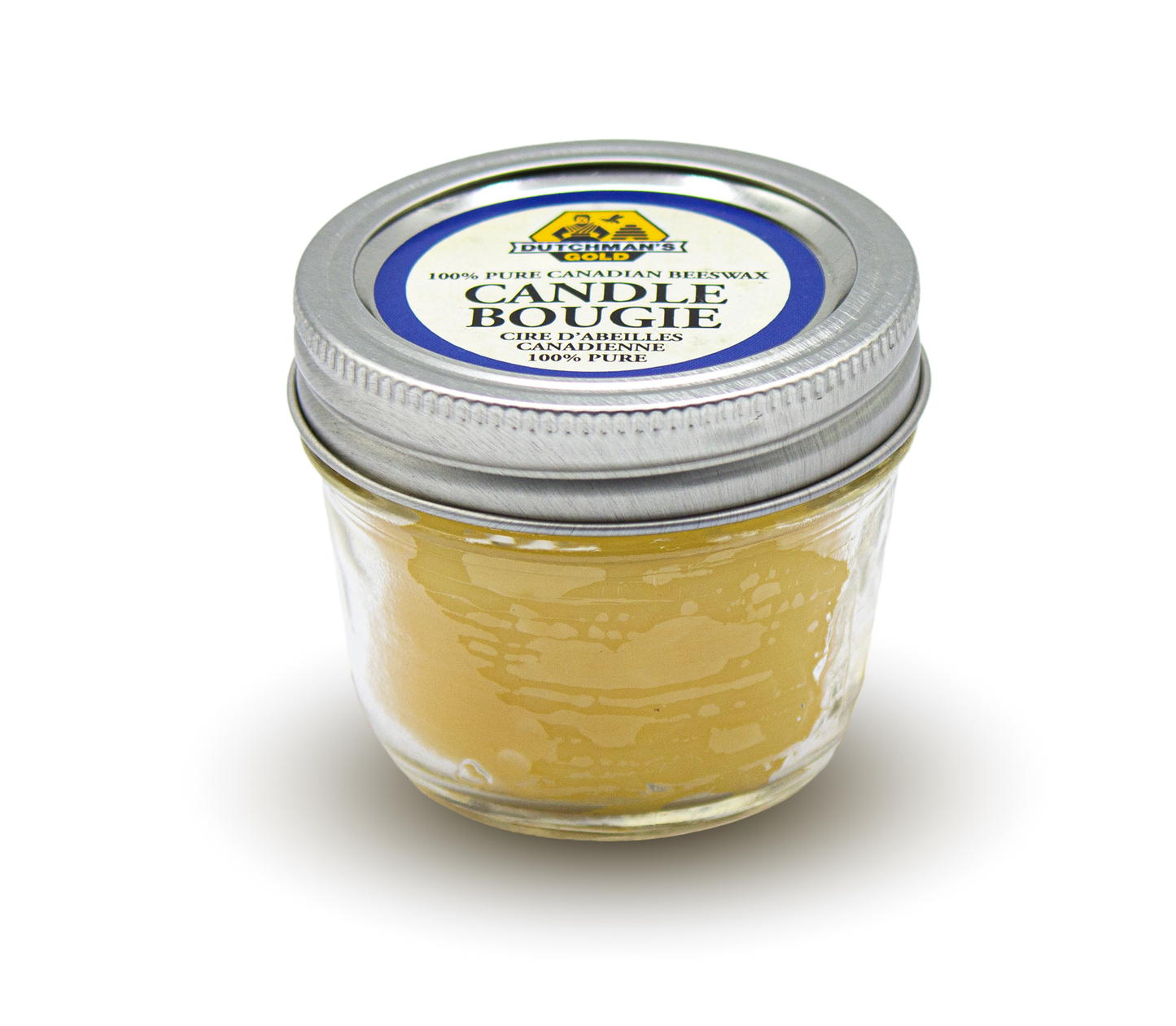 Beeswax Candle Mason Jar