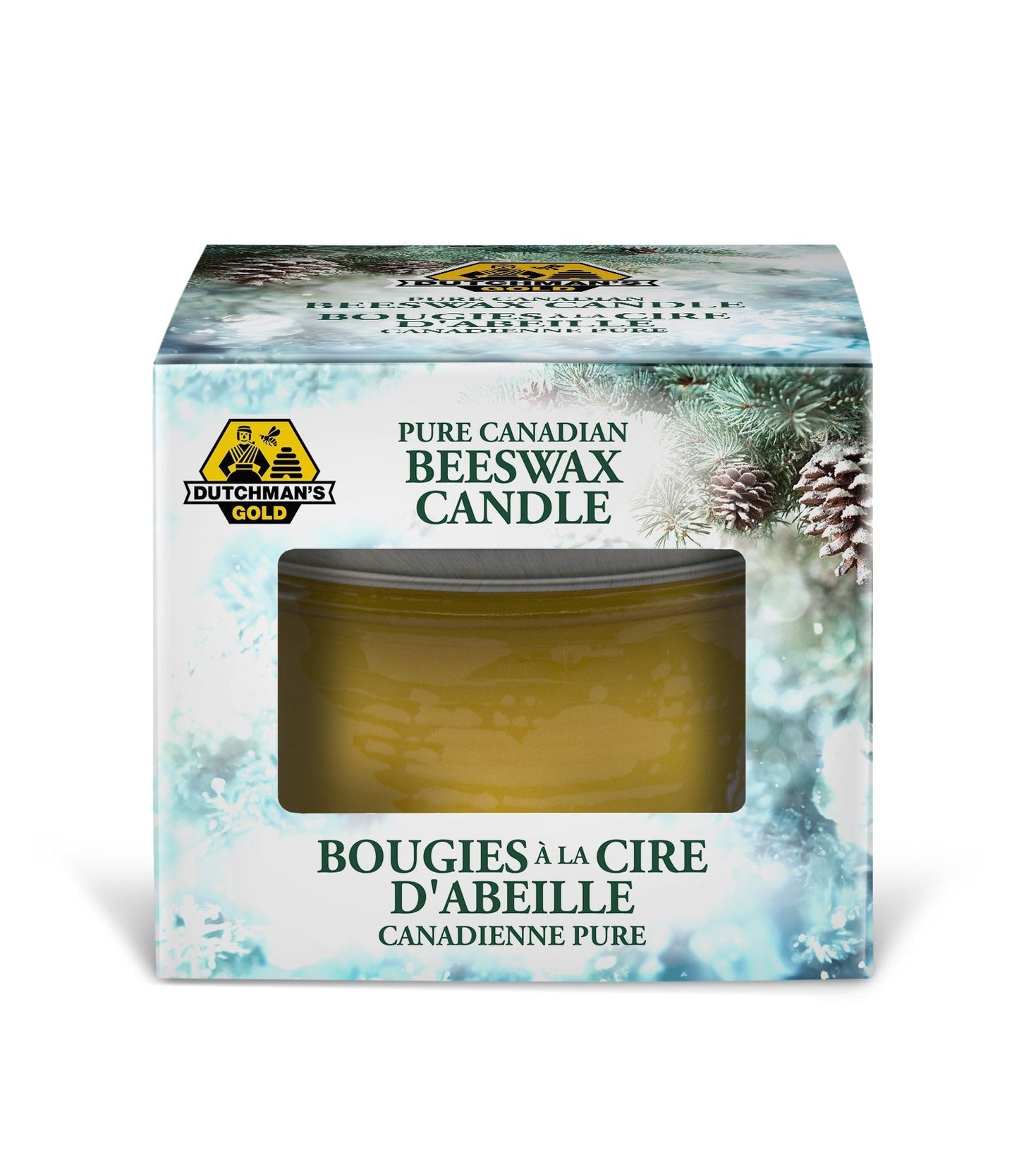 Beeswax Candle Mason Jar