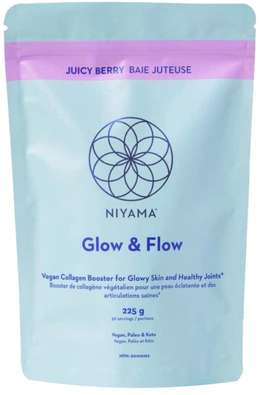 NIYAMA Glow & Flow Vegan Collagen Booster (Juicy Berry - 225 g)