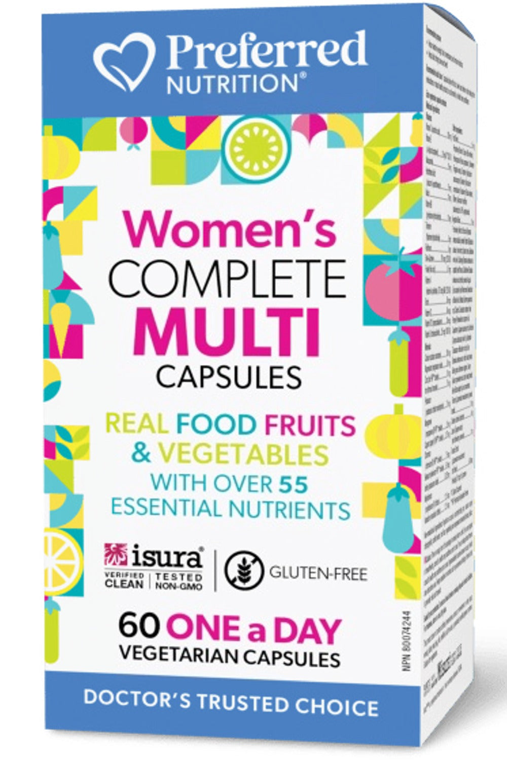 PREFERRED NUTRITION Women’s Complete Multi (60 veg caps)