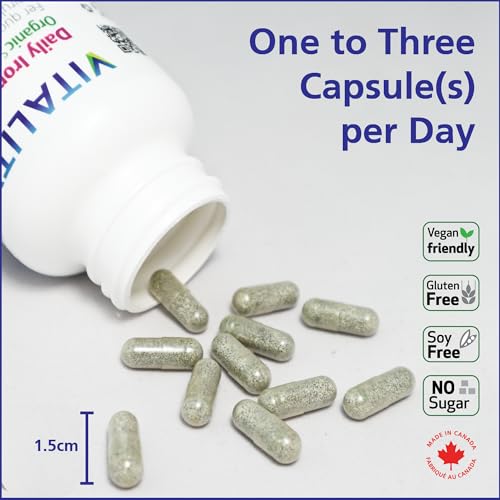 VITALITY Daily Iron + Organic Spirulina