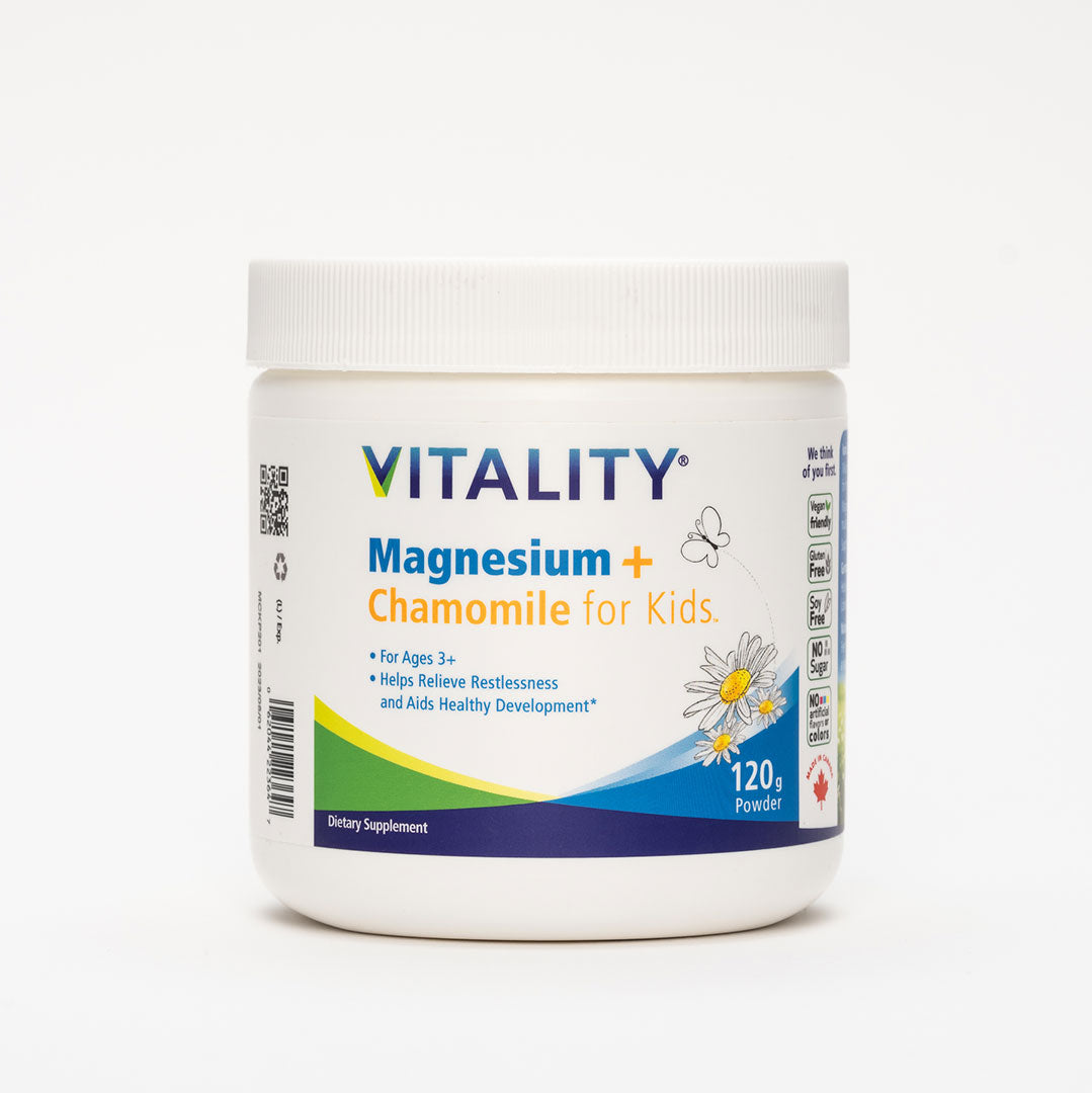 VITALITY Magnesium + Chamomile Powder - Kids