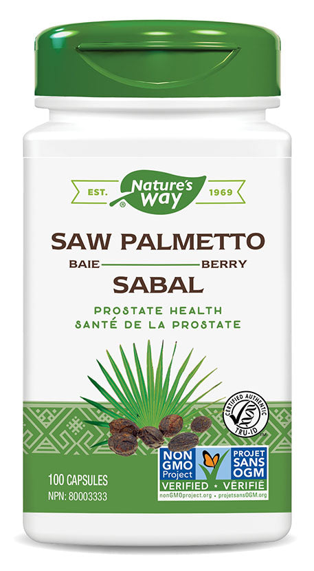 NATURE'S WAY Saw Palmetto Berry (100 caps)