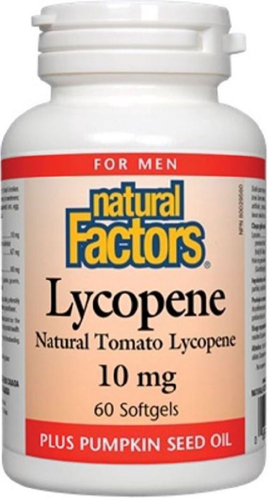 NATURAL FACTORS Lycopene (10 mg  - 60 sgels)
