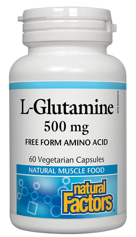 NATURAL FACTORS Glutamine ( 60 caps)