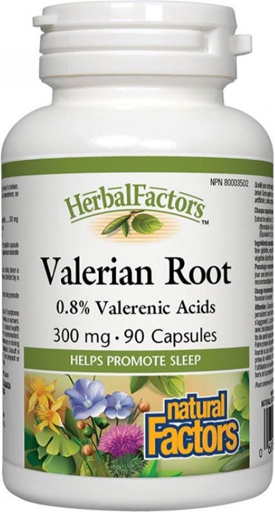 HERBAL FACTORS Valerian Root (300 mg - 90 caps )