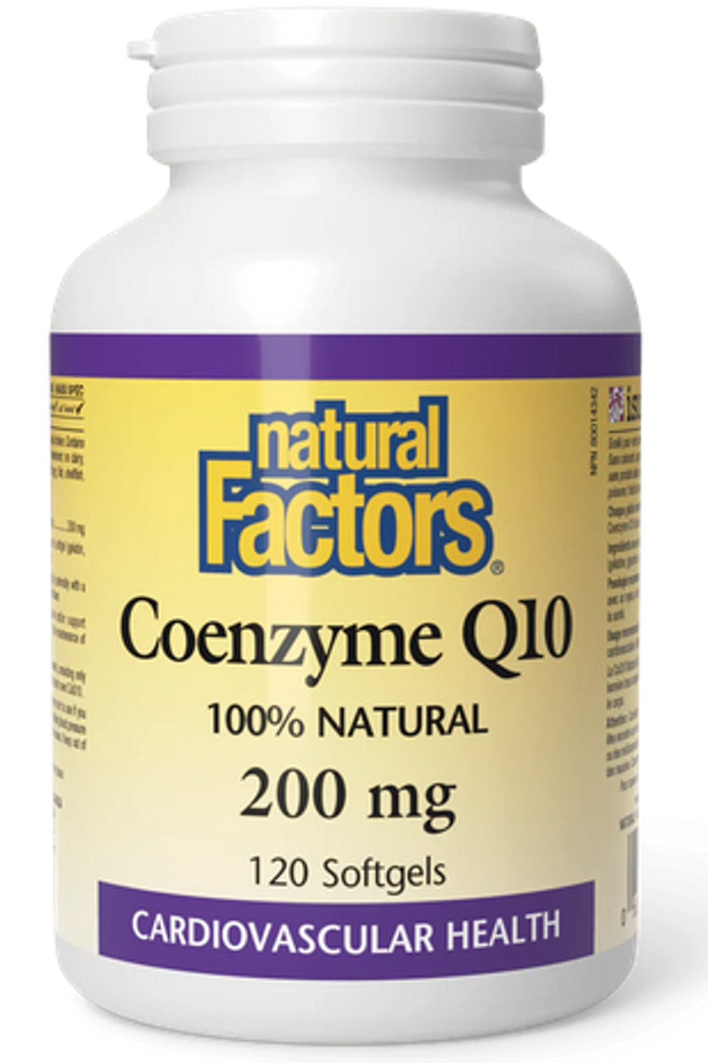 NATURAL FACTORS CO Q10  (200mg - 120 sgels)