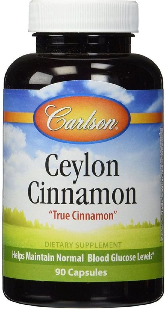 CARLSON Ceylon Cinnamon ( 500 mg - 90 caps )