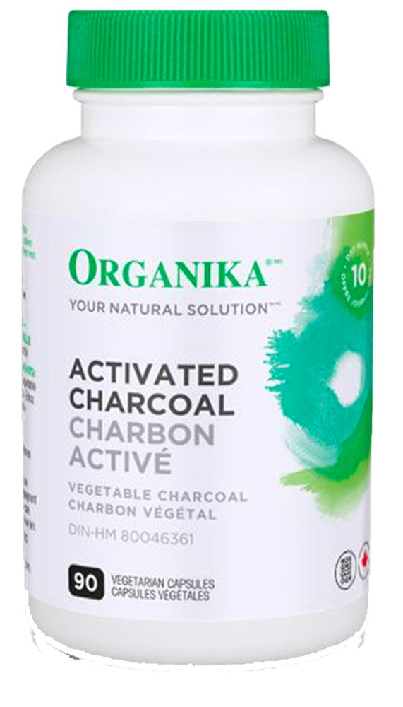 ORGANIKA Activated Charcoal (90 veg caps)