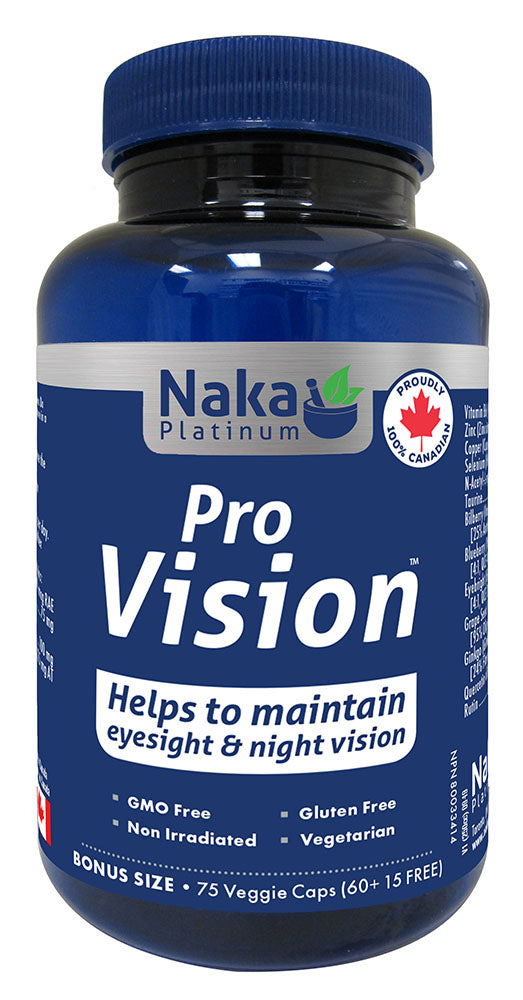 NAKA Platinum Pro Vision (75 veg caps)
