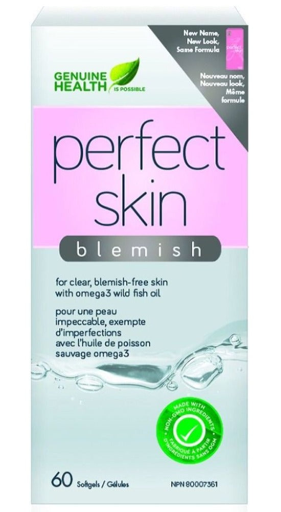 GENUINE HEALTH Perfect Skin Blemish (60 Softgels)