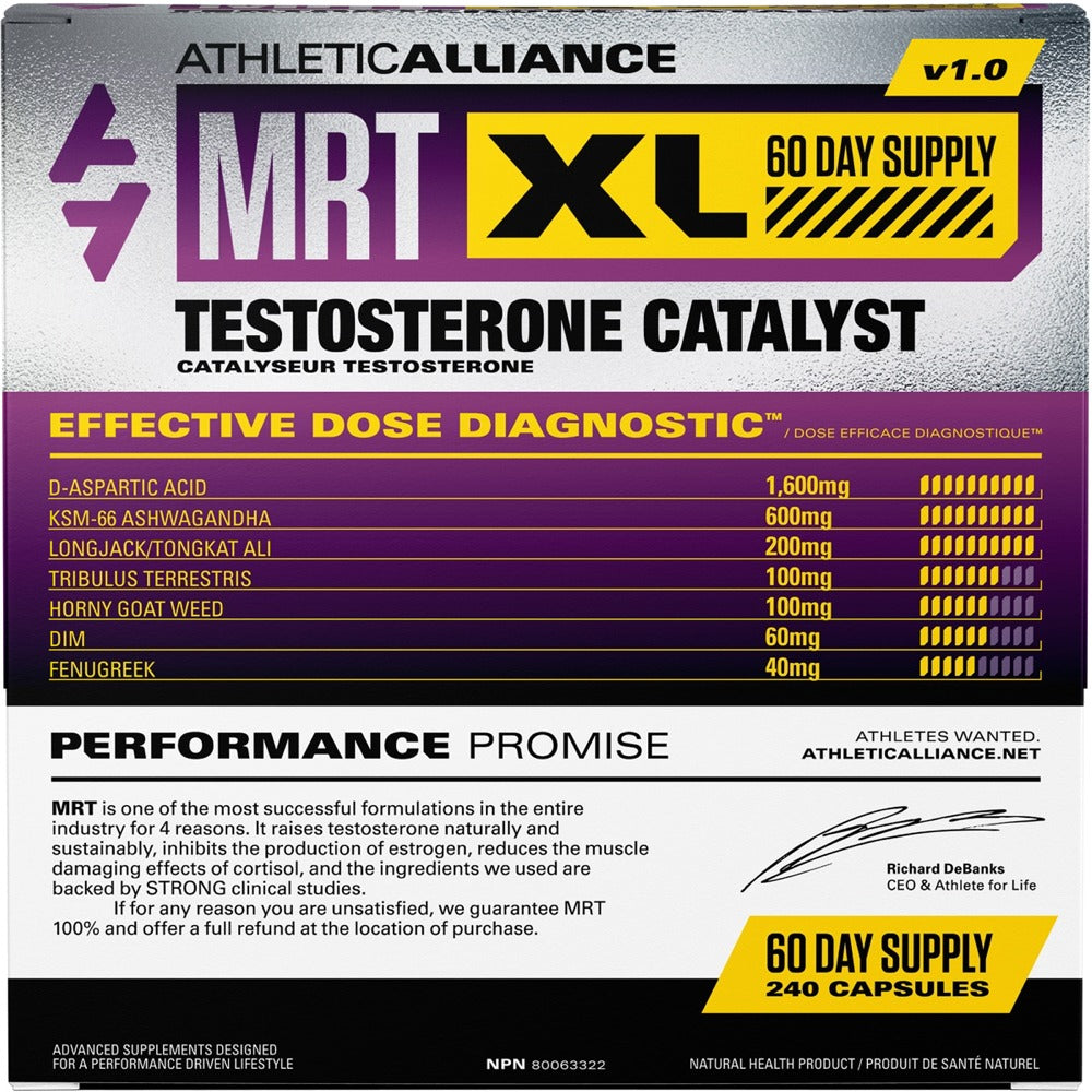 ATHLETIC ALLIANCE MRT XL Testosterone Catalyst (240 caps)