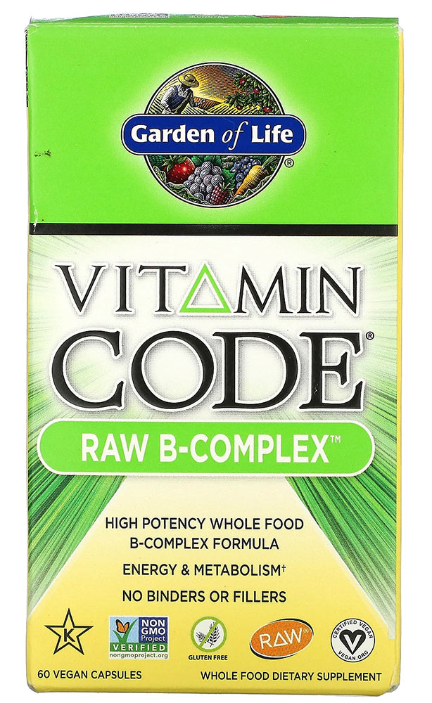 VITAMIN CODE Raw B Complex (60 veg caps)