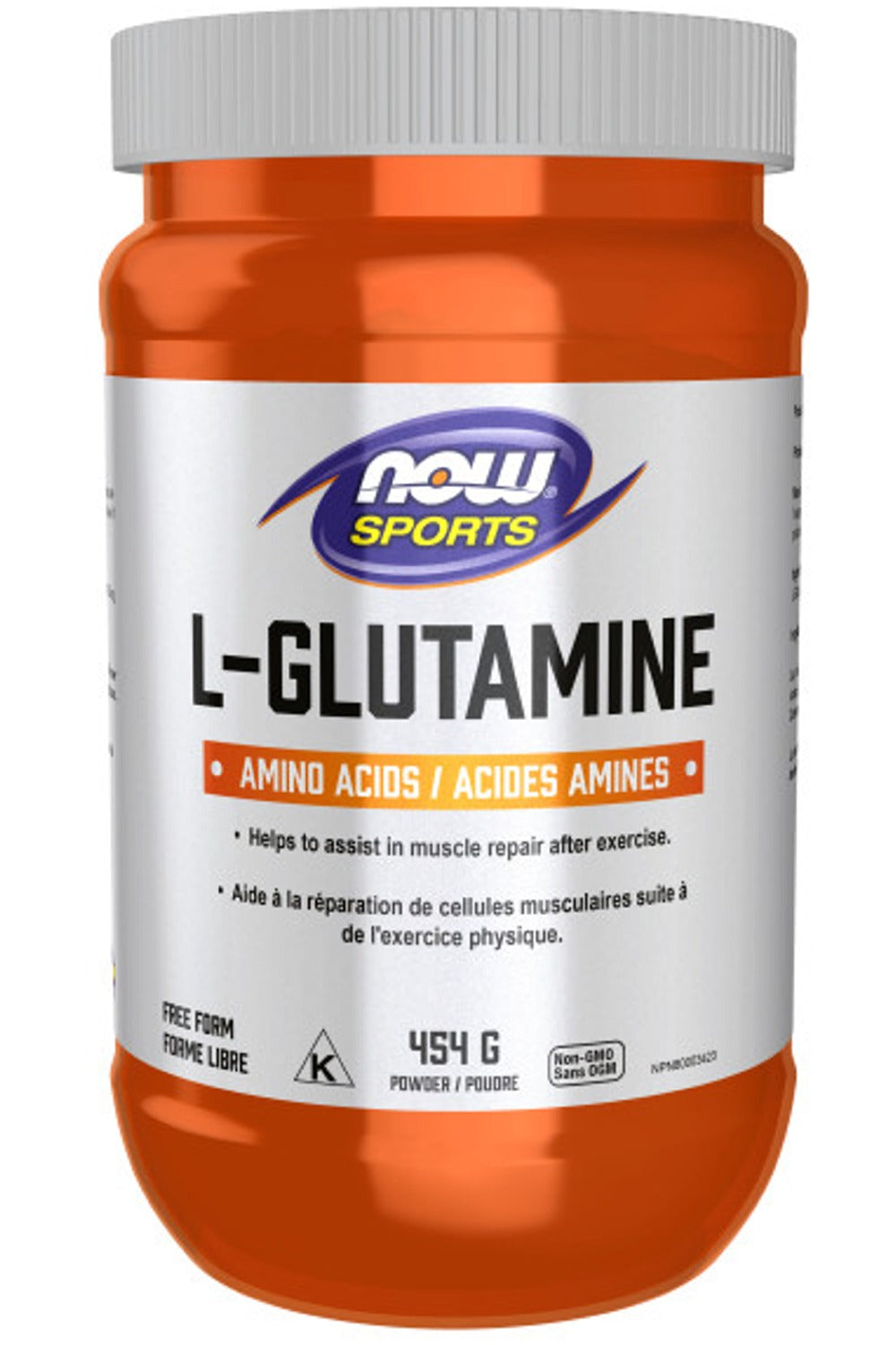 NOW SPORTS L-Glutamine (454 gr)