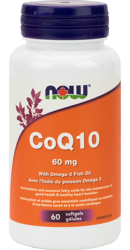 NOW COQ10 (60 mg - 60 sgels)