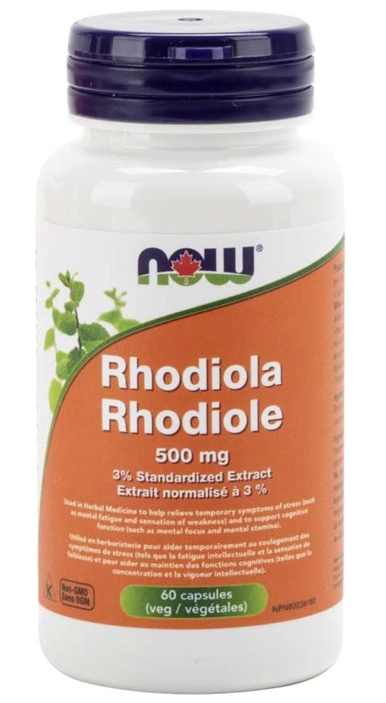 NOW Rhodiola (500 mg - 60 veg caps)