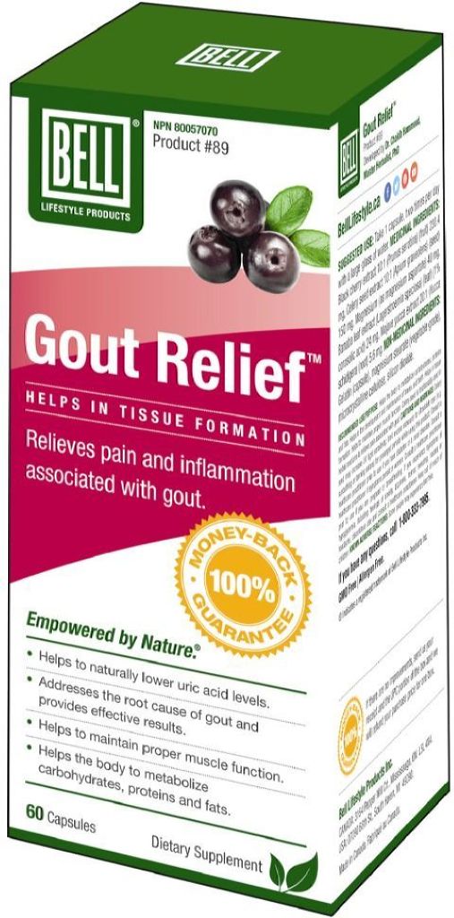 BELL Gout Relief (60 caps)