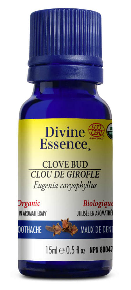 DIVINE ESSENCE Clove Bud (Organic - 15 ml)