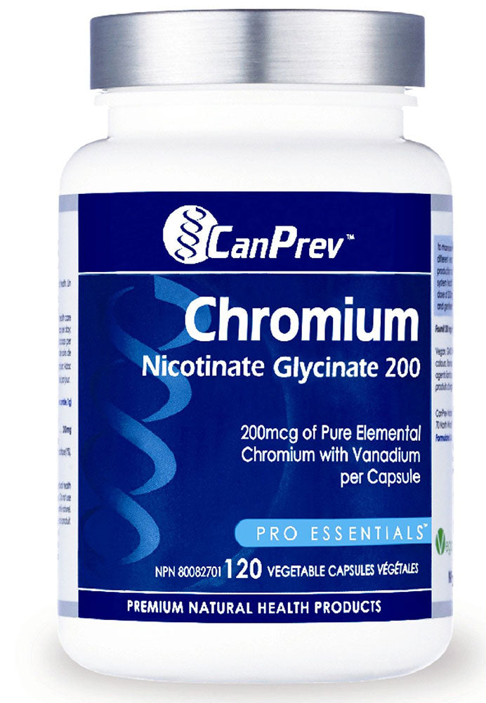 CANPREV Chromium Nicotinate Glycinate 200 (120 caps)