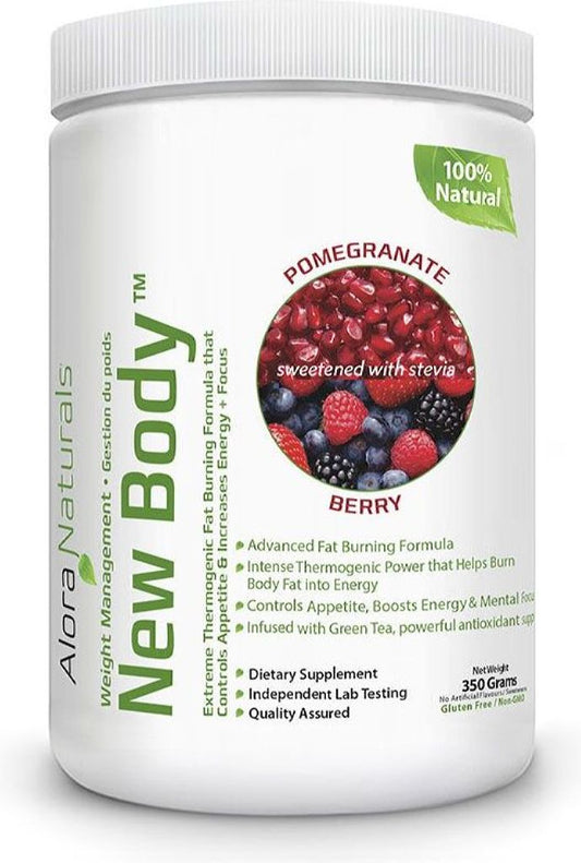 ALORA NATURALS New Body ( Pomegranate Berry - 262.5 gr)