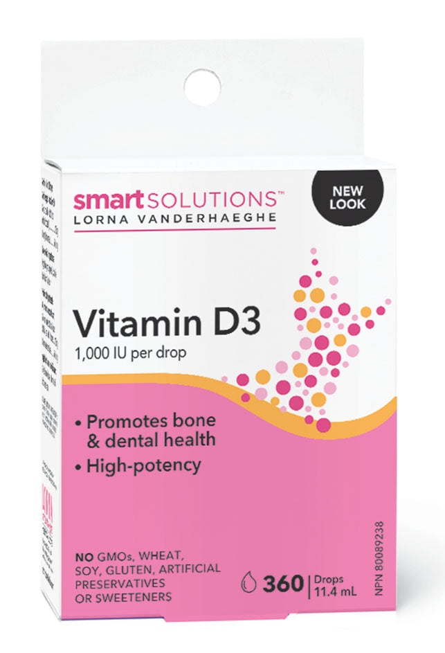 SMART SOLUTIONS Vitamin D3 ( 360 drops )