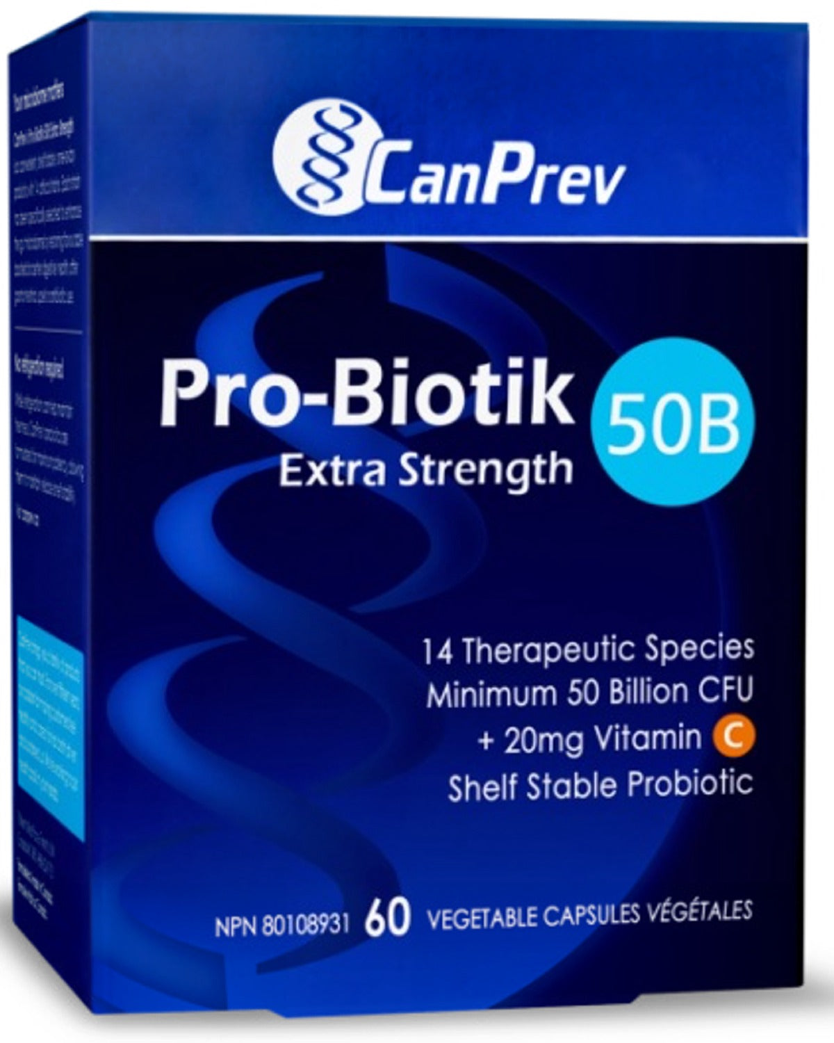 CanPrev Pro-Biotik 50B (Extra Strength - 60 vcaps)